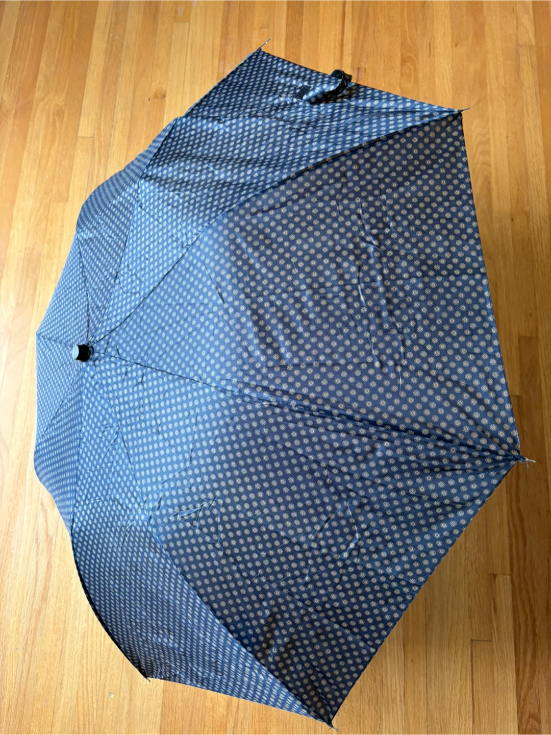 Blue Patterned Umbrella - photo 2
