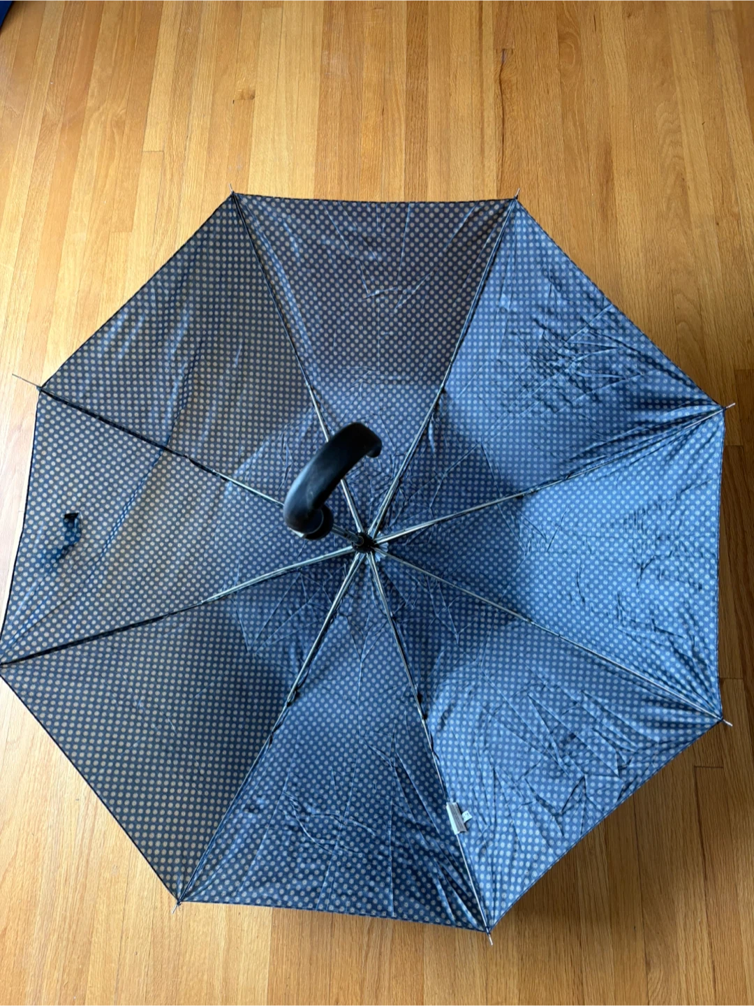 Blue Patterned Umbrella - photo 3