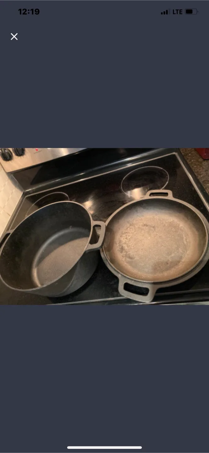 Cast Iron Dutch Oven and Skillet Set thumbnail