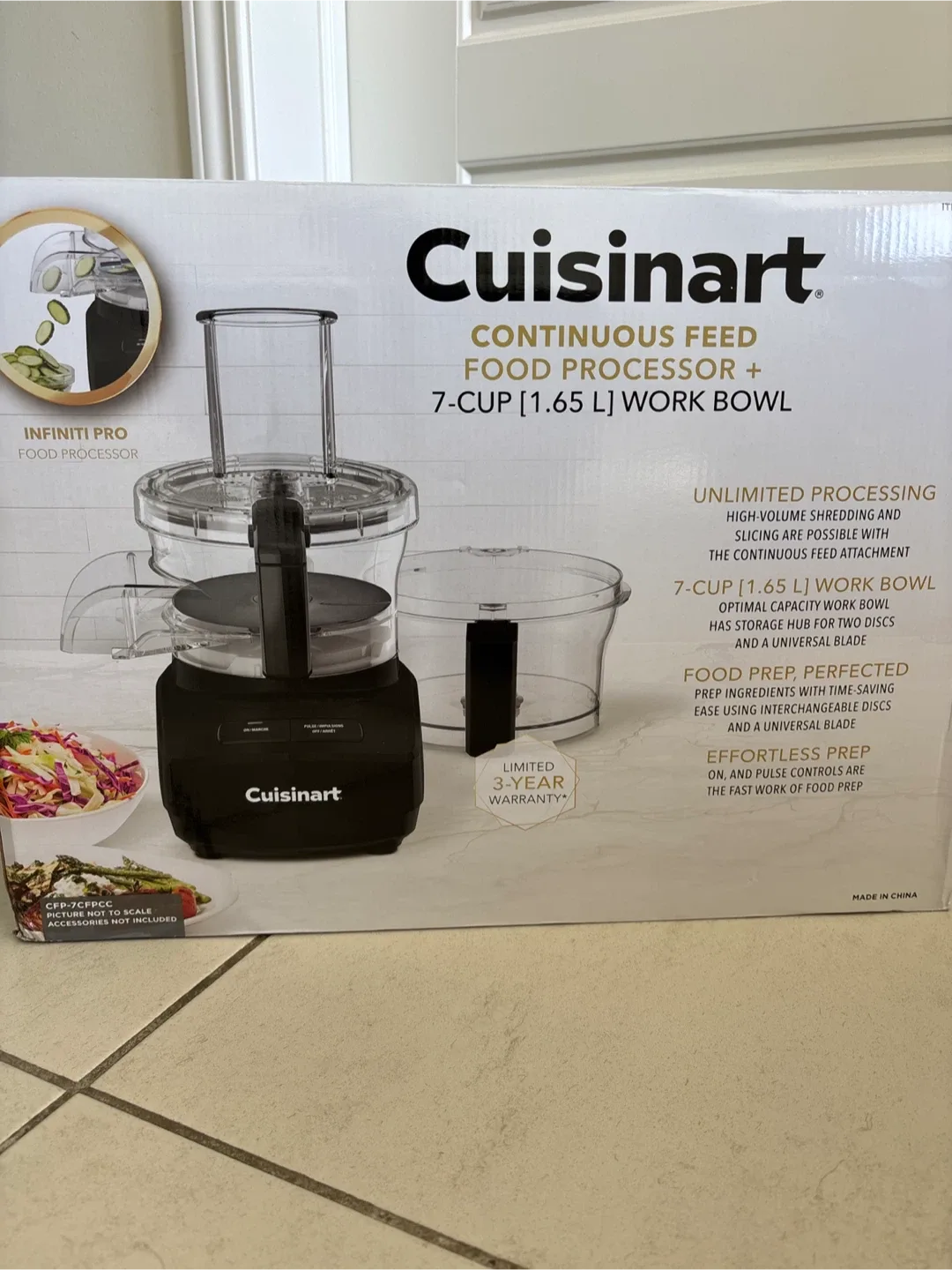 Cuisinart Continuous Feed Food Processor - 7-Cup