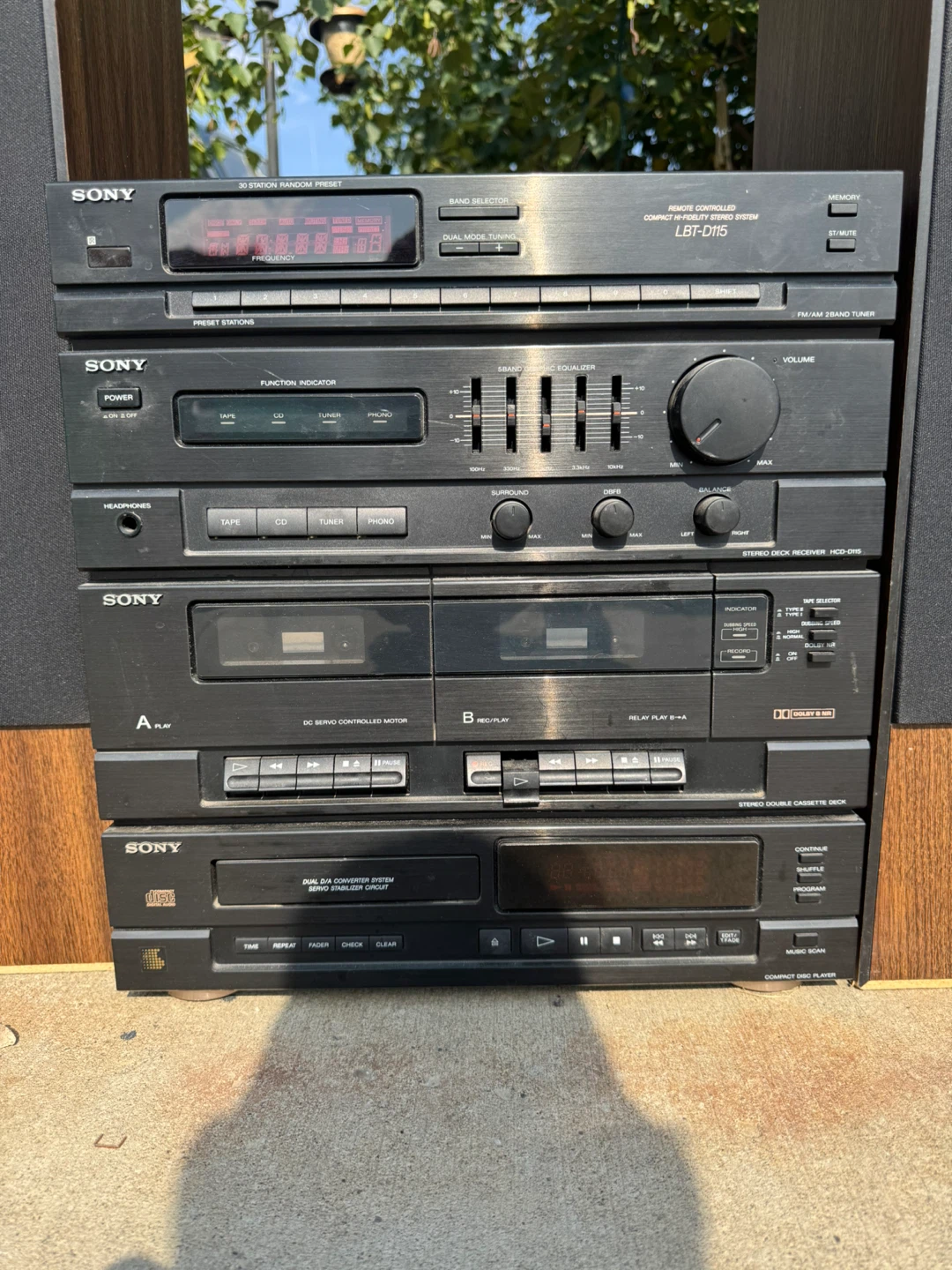Vintage Sony Stereo System