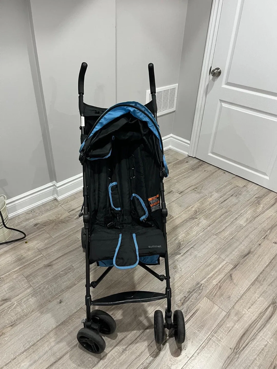 Summer Infant 3D Lite Convenience Stroller - Black/Blue image indicator(2)