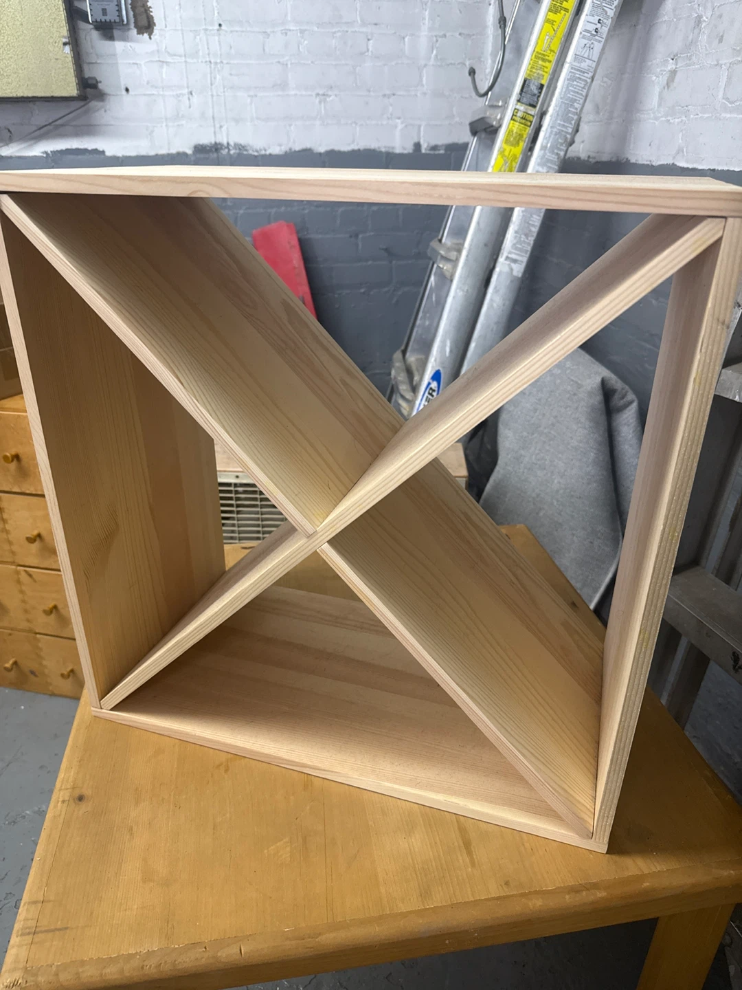 Wood Wine Rack