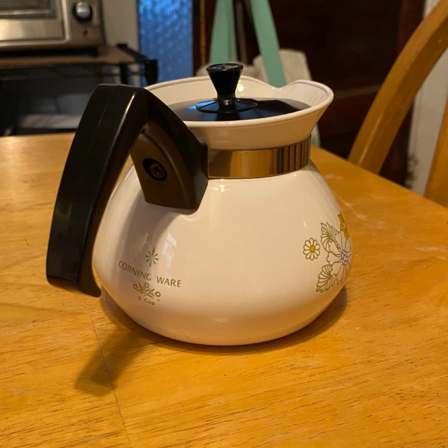 Corning Ware Floral Bouquet Pattern 3 Cup Teapot - photo 3