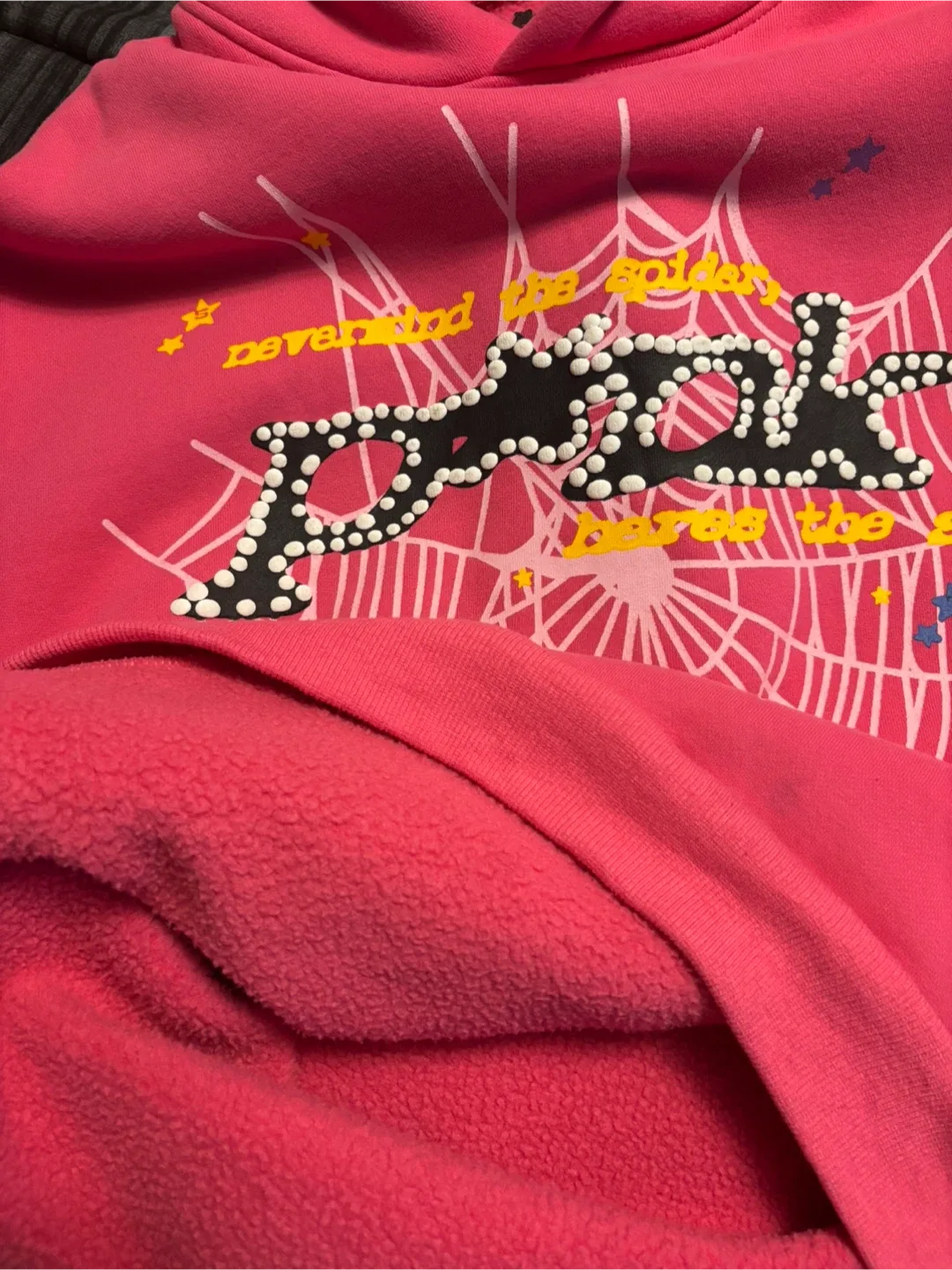 Spider Worldwide Pink Hoodie - Size M image indicator(4)