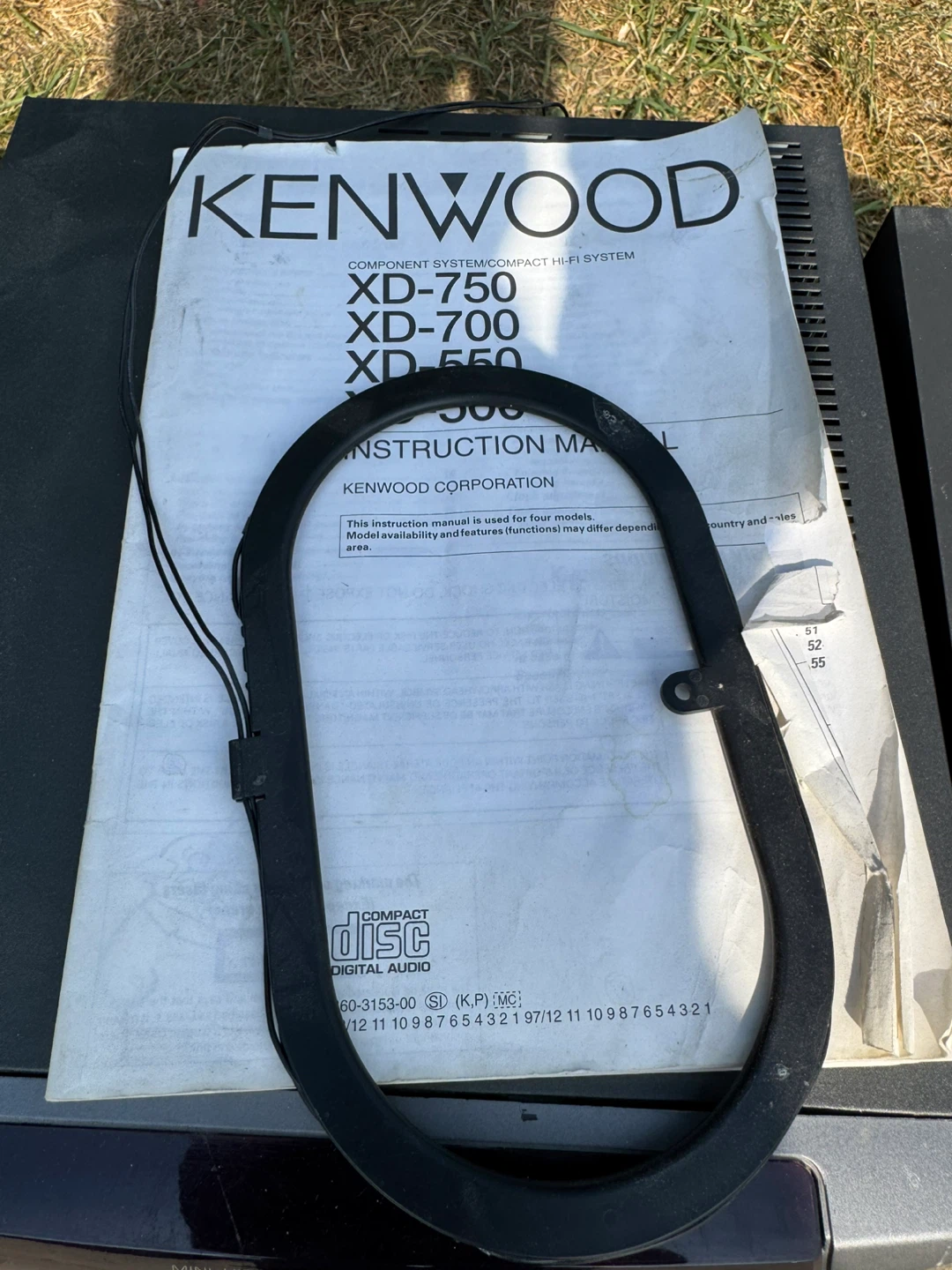 Kenwood XD-750 Compact Hi-Fi System - photo 2