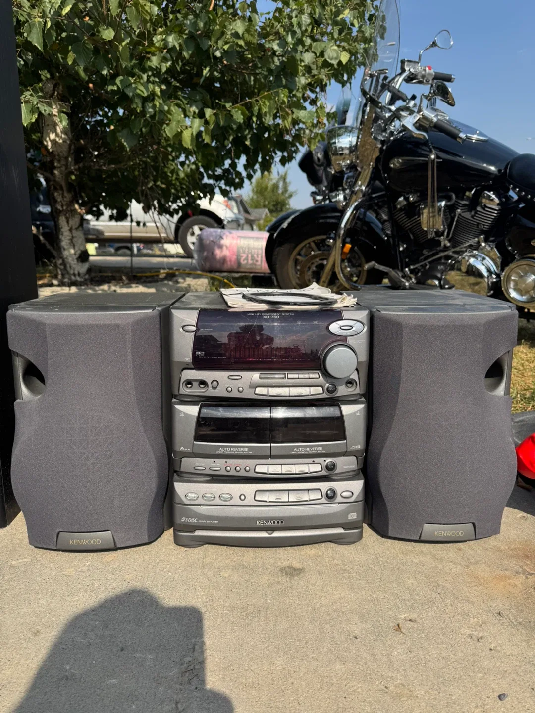Kenwood XD-750 Compact Hi-Fi System thumbnail