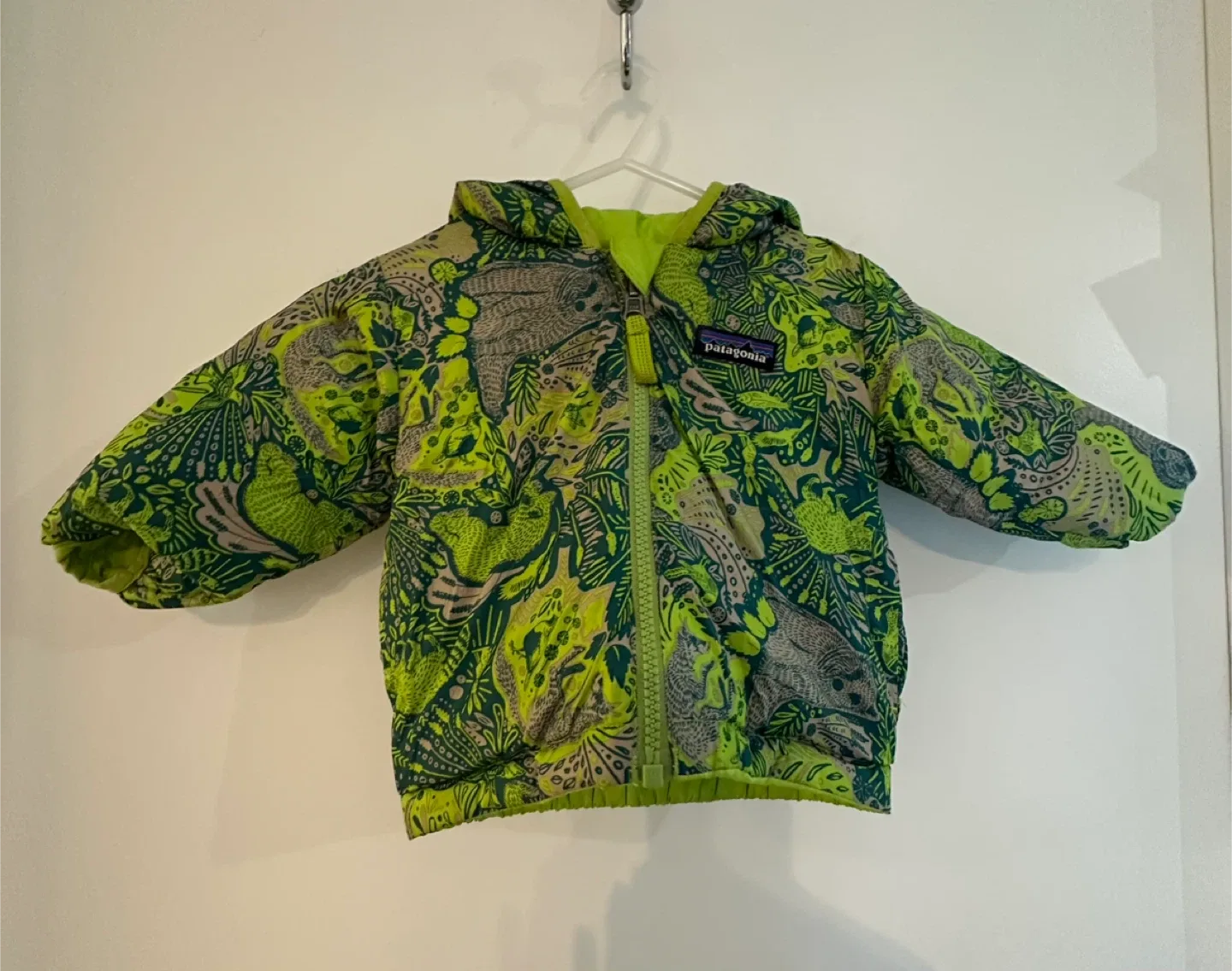 3-6 month reversible Patagonia jacket image indicator(2)