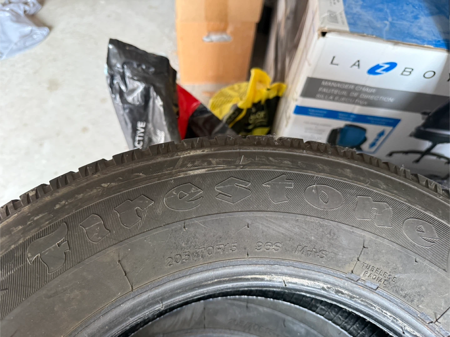 Firestone Winterforce 2 Winter Tires 205/70R15 - photo 4