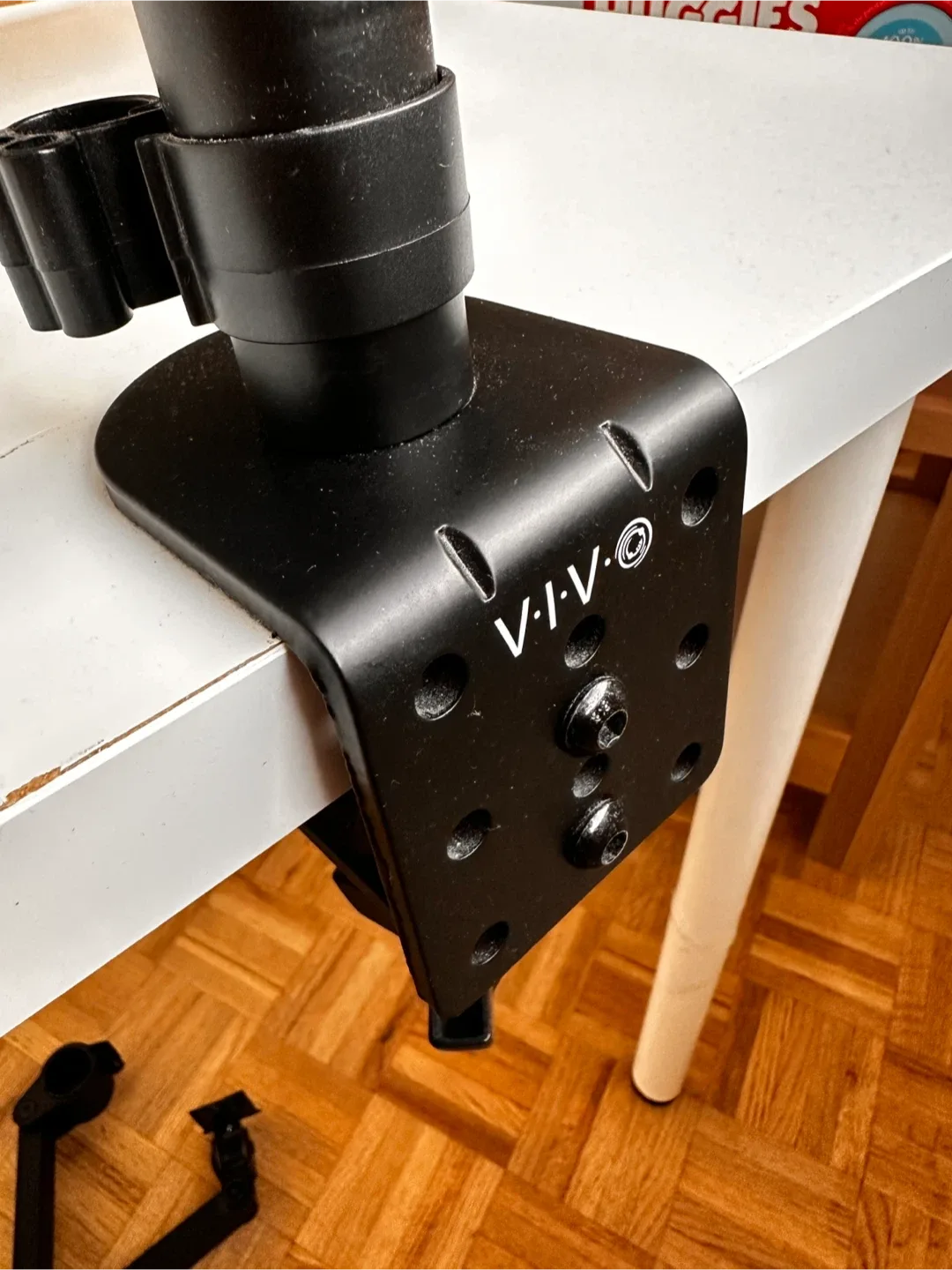 VIVO Black Monitor Mount Desk Stand image indicator(3)
