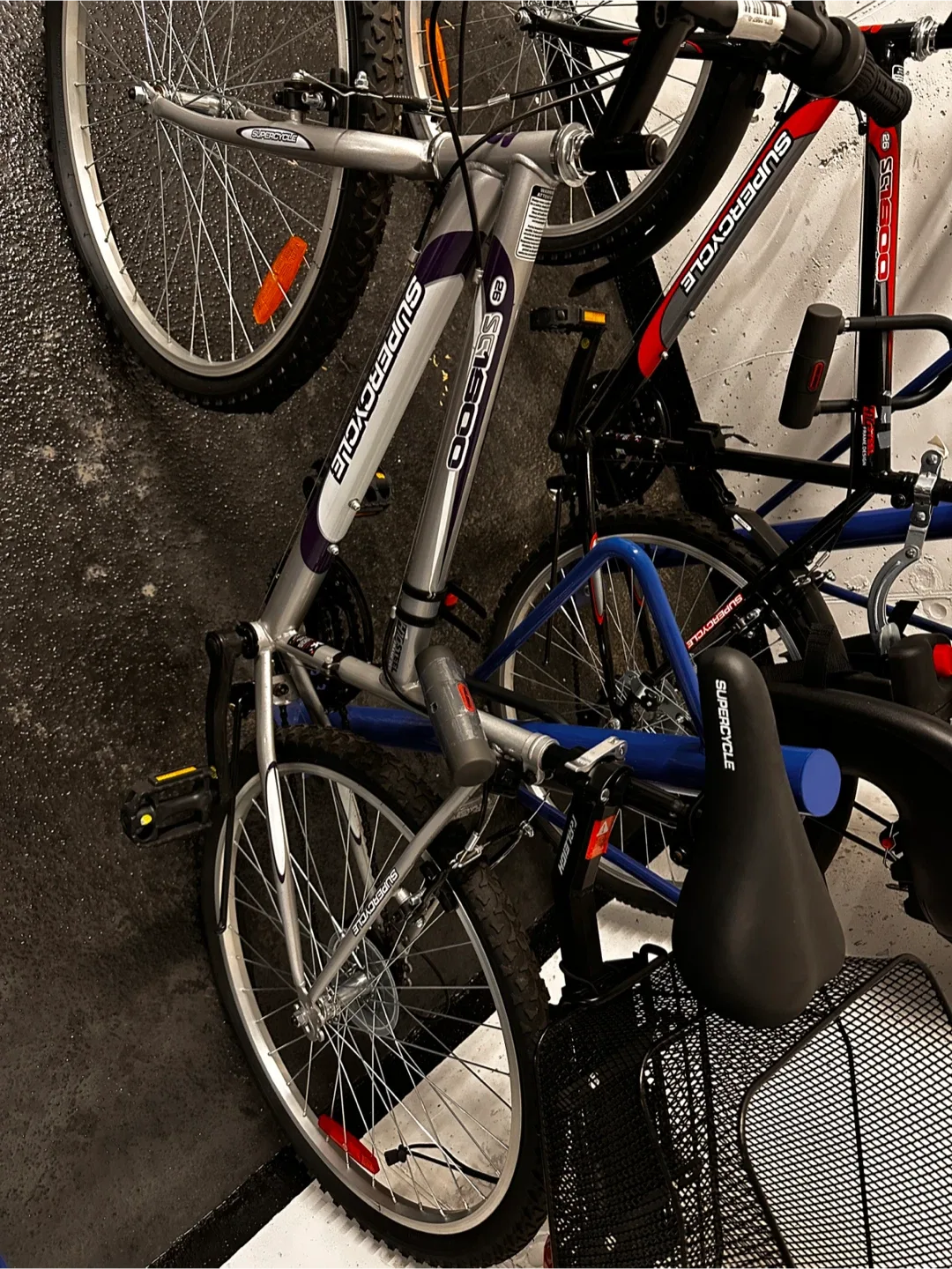 Supercycle Bike - SC1800 bike Silver/Purple Bike image indicator(2)