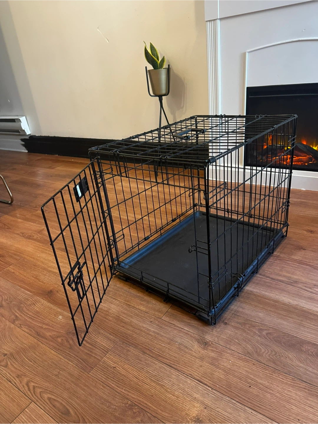Dog Crate - Black, 23"x16"x16" - photo 3