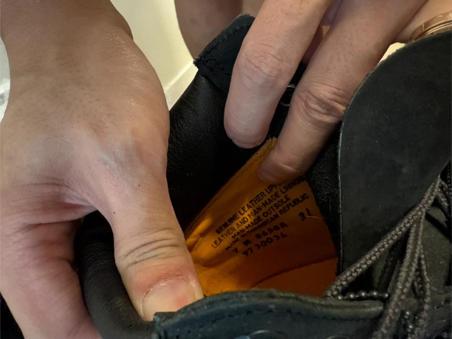 Timberland Black Leather Boots image indicator(8)