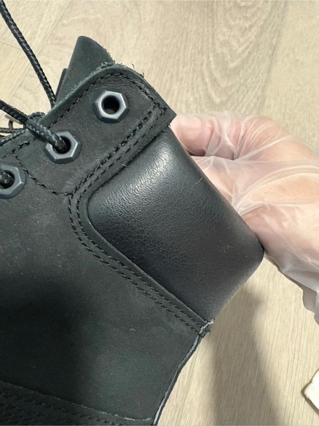 Timberland Black Leather Boots image indicator(6)