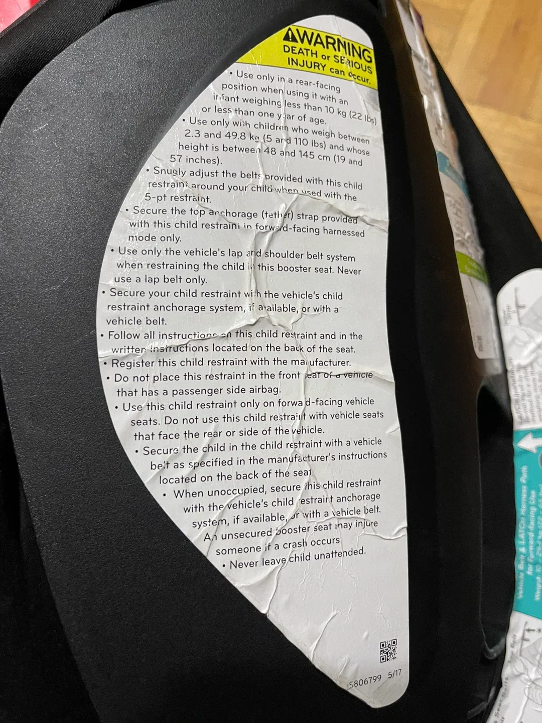 Convertible Car Seat - Black & Grey image indicator(7)