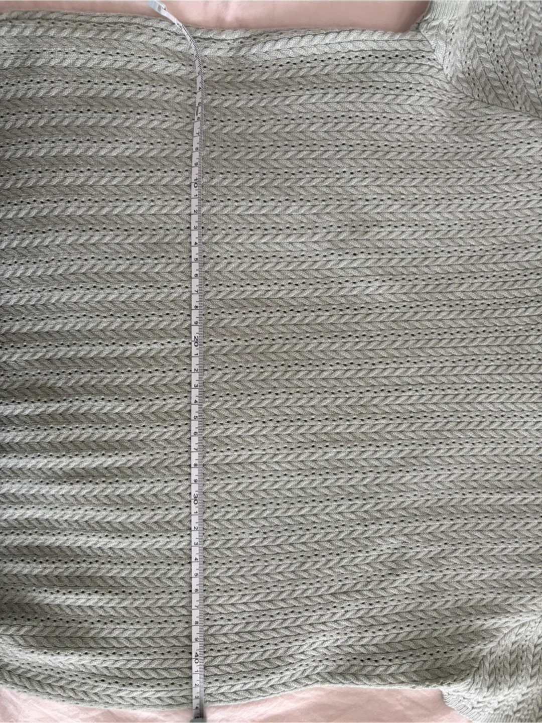 Knitted Short Sleeve Top - Size M - photo 2