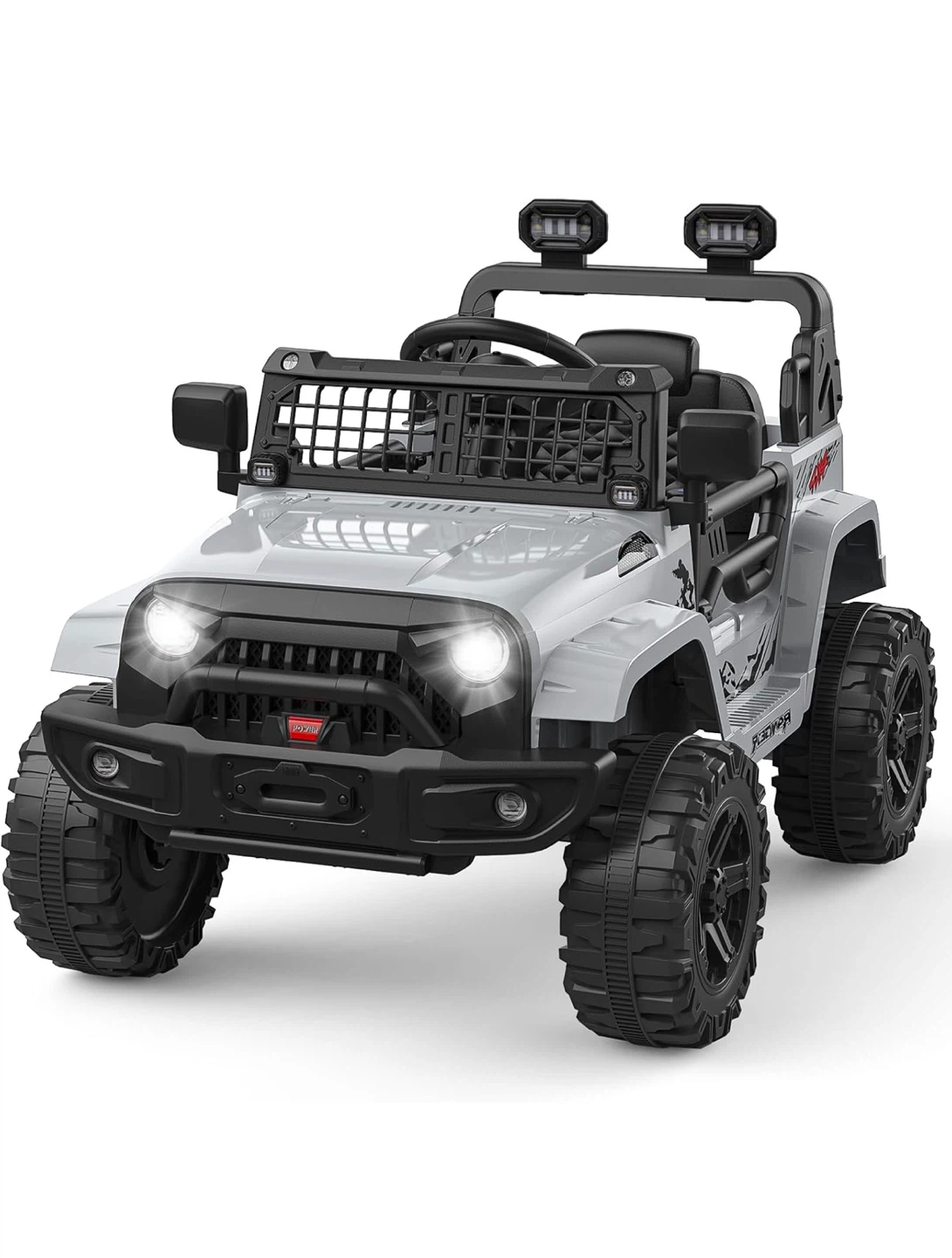Ride On Car, 12V Electric, Gray