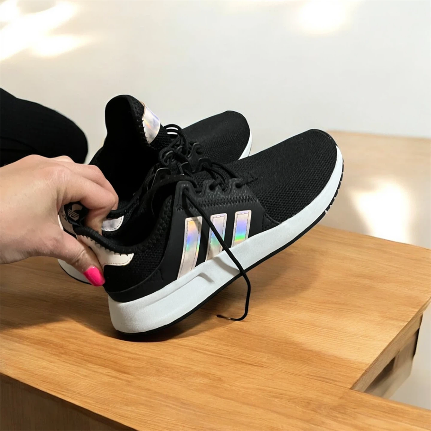 Adidas X_PLR Black Sneakers - Size 5