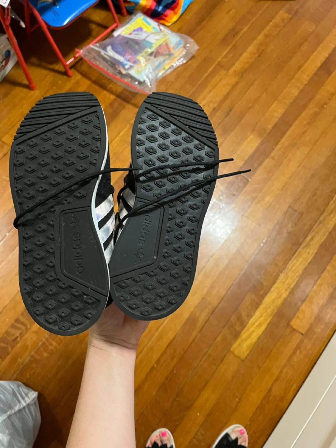 Adidas X_PLR Black Sneakers - Size 5 - photo 2