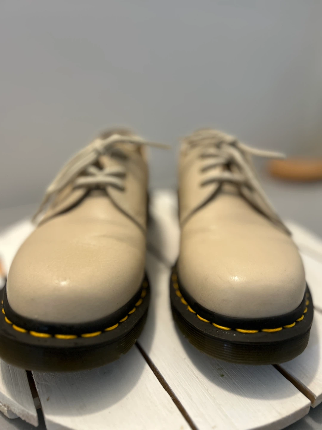 Dr. Martens 1461 Oxford Shoes - Off White - photo 2