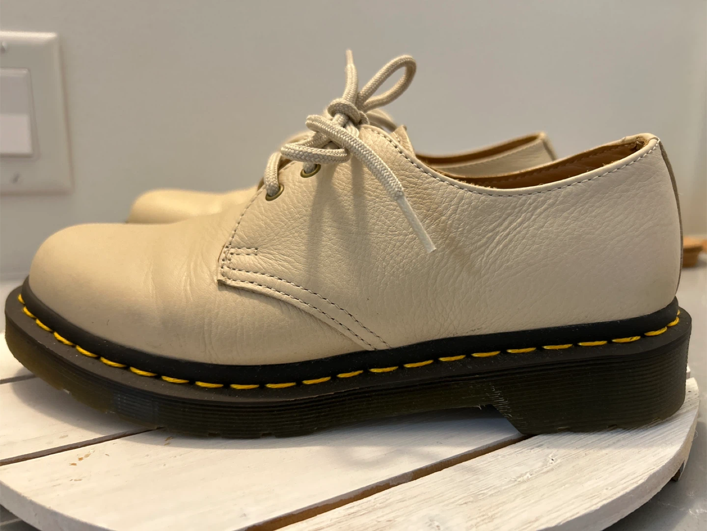 Dr. Martens 1461 Oxford Shoes - Off White - photo 4