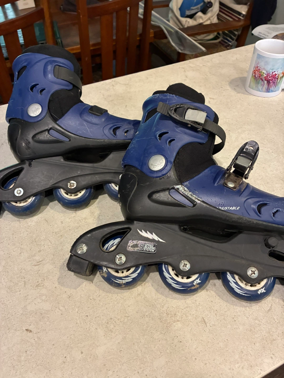 Free Adjustable Inline Skates Kid’s Size 1-4