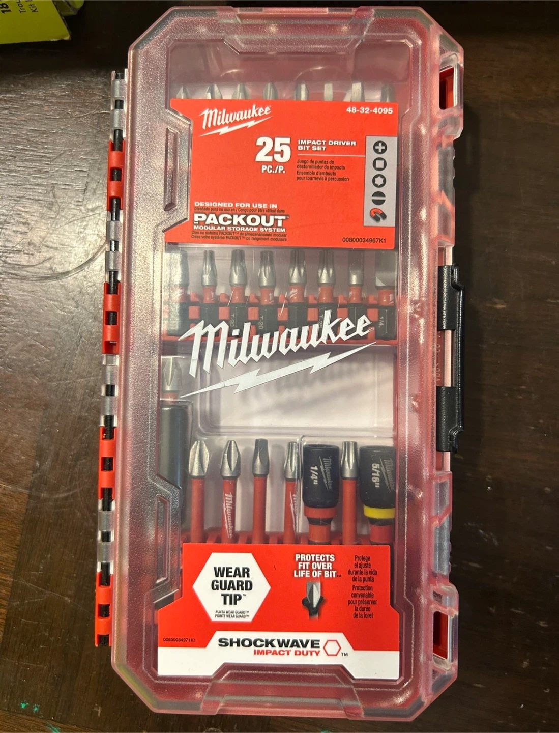 Milwaukee 25-Piece Impact Driver Bit Set - photo 2