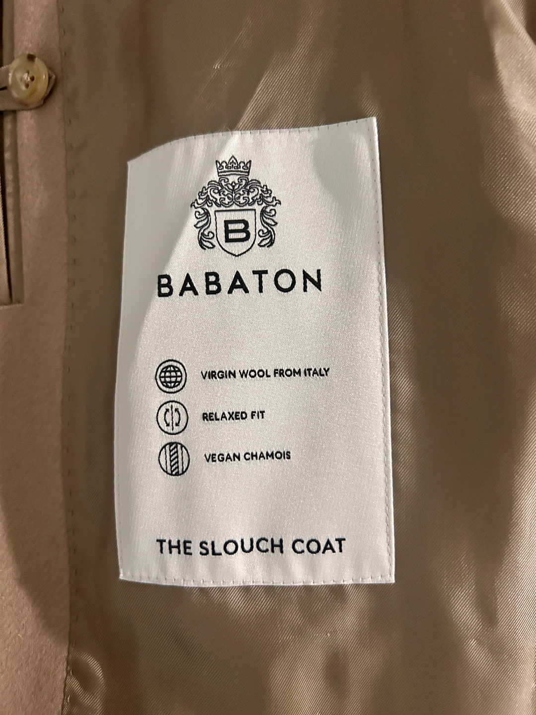 Babaton The Slouch Coat - Size S - photo 5