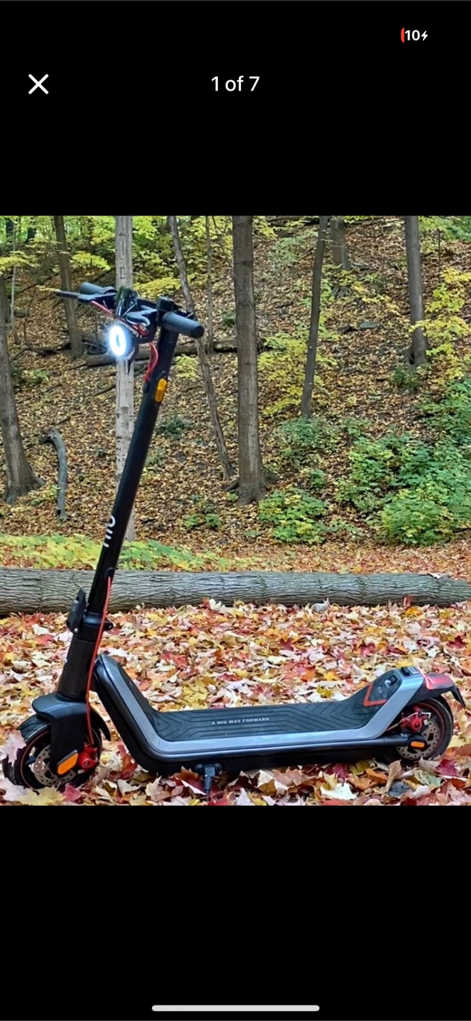 NIU KQI3 Max | Electric Scooter - Like New! 65kmRange|38km/hr