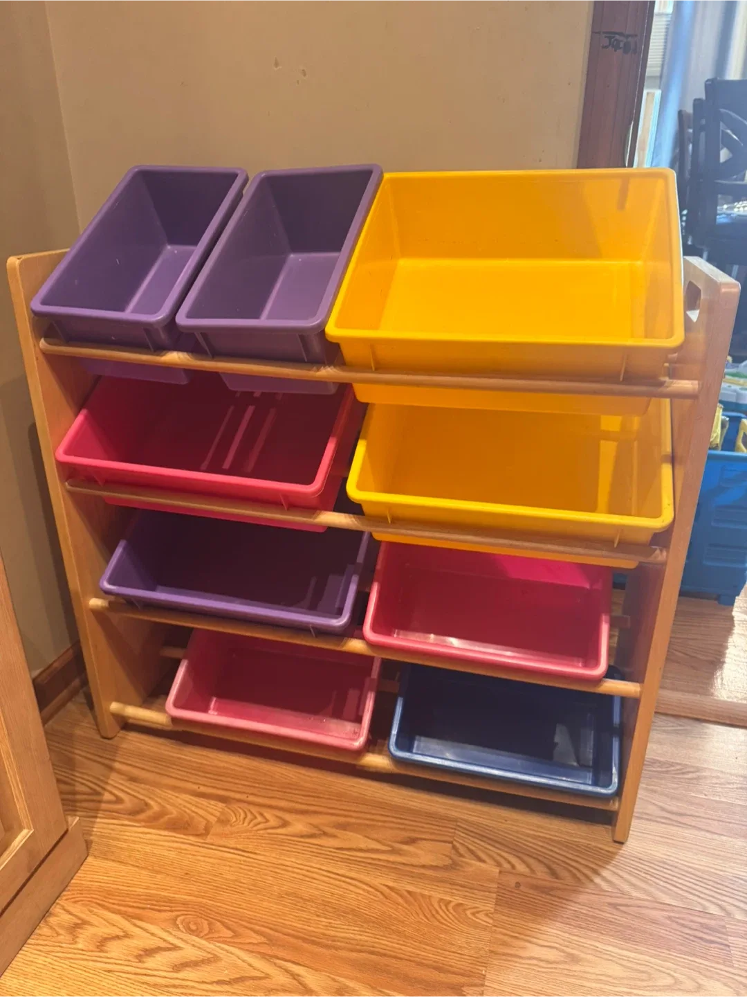 Kids Toy Storage Organizer with Bins thumbnail