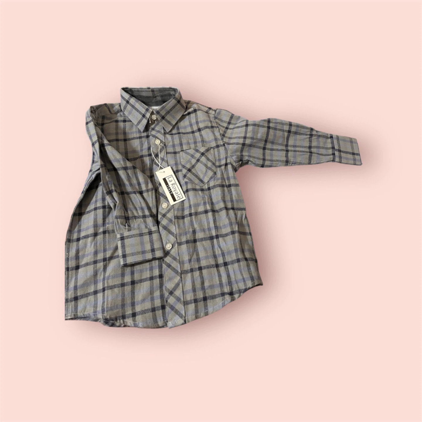 La Royale Italy Plaid Shirt