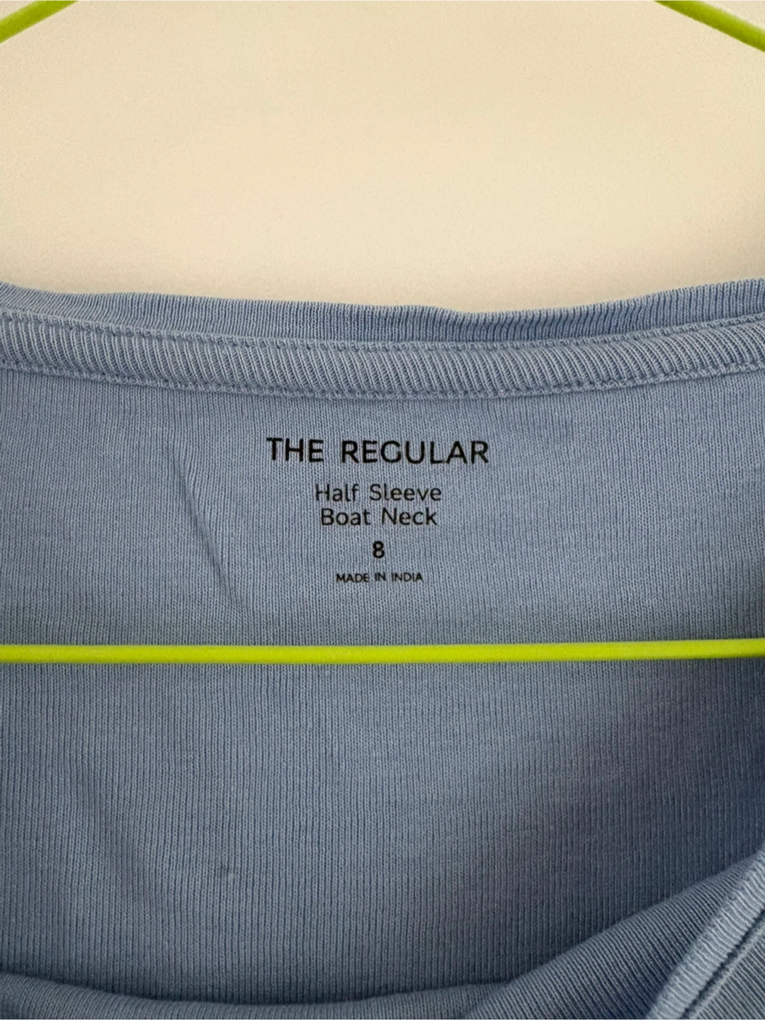 M&S The Regular Half Sleeve Boat Neck Top - Size 8 - photo 2