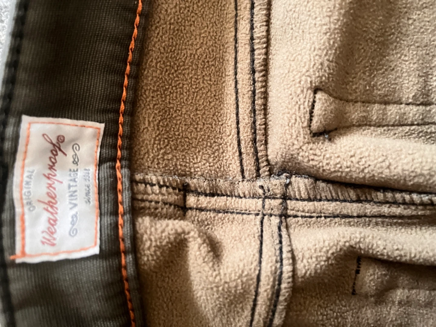 Weatherproof Vintage Fleece Lined Pants 30x30 - photo 2