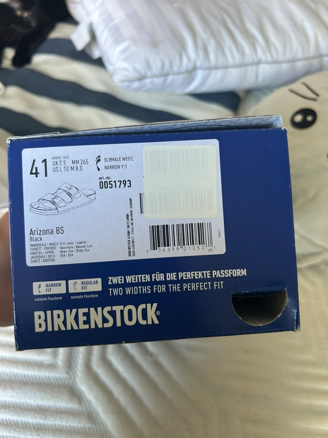 BRAND NEW: Birkenstock Arizona ‘Black’ - photo 4