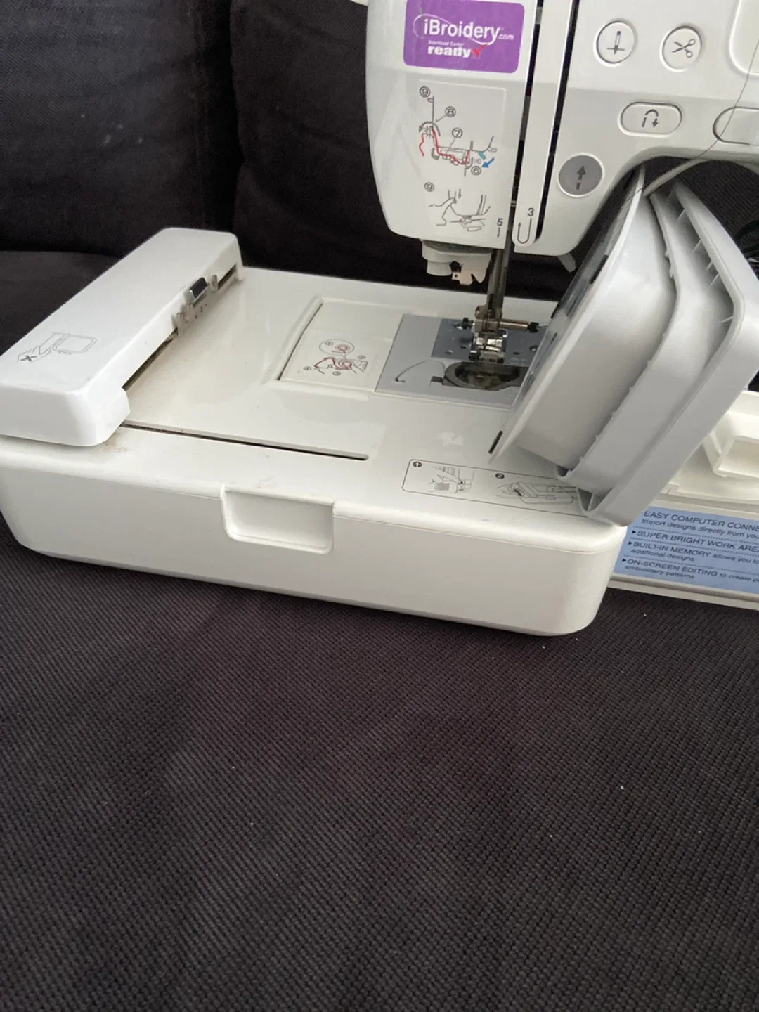 Brother LB-6800 Embroidery & Sewing Machine image indicator(9)