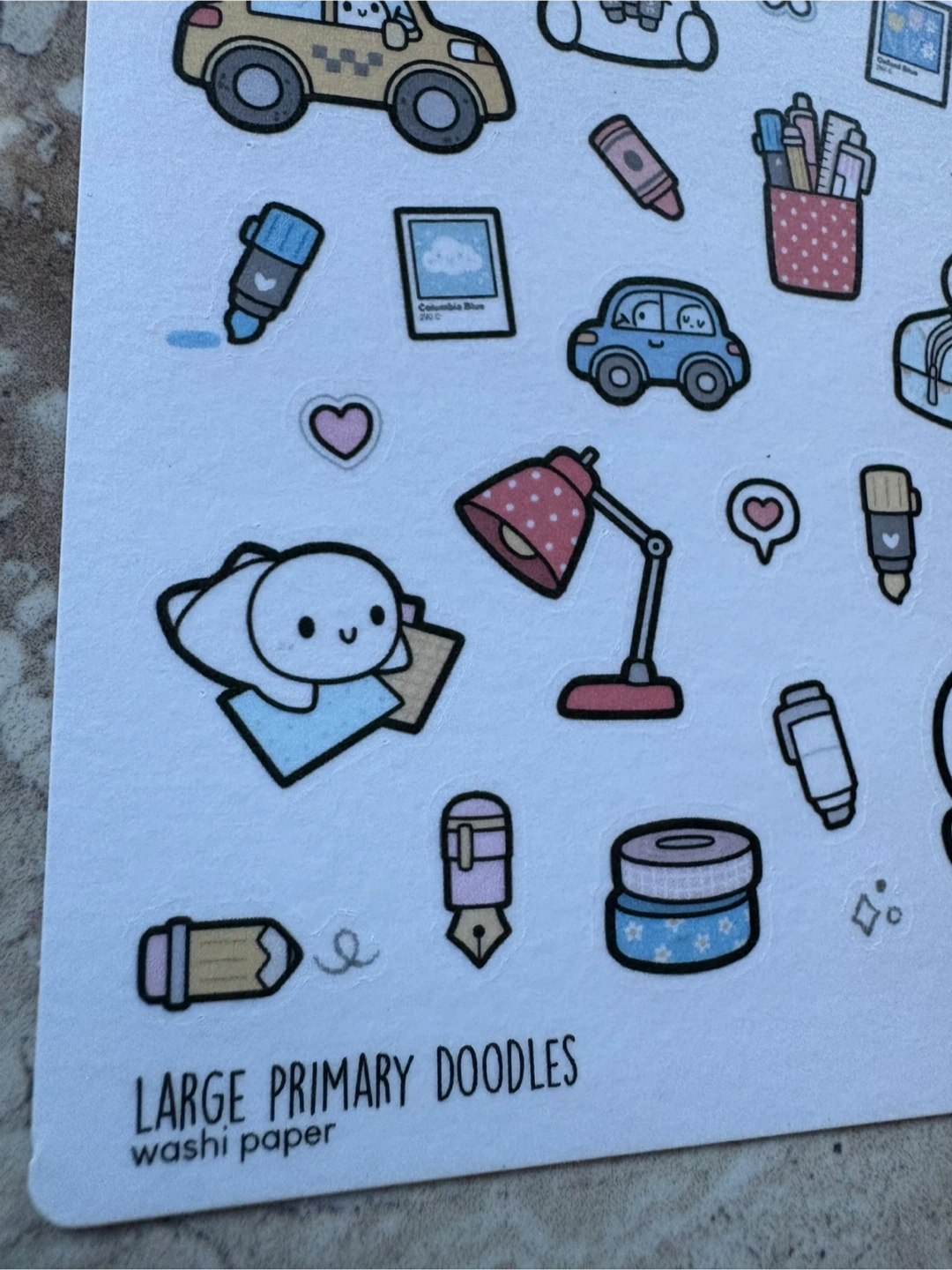 The Coffee Monsterz Co (TCMC) Stickers - Large Primary Doodles - photo 4
