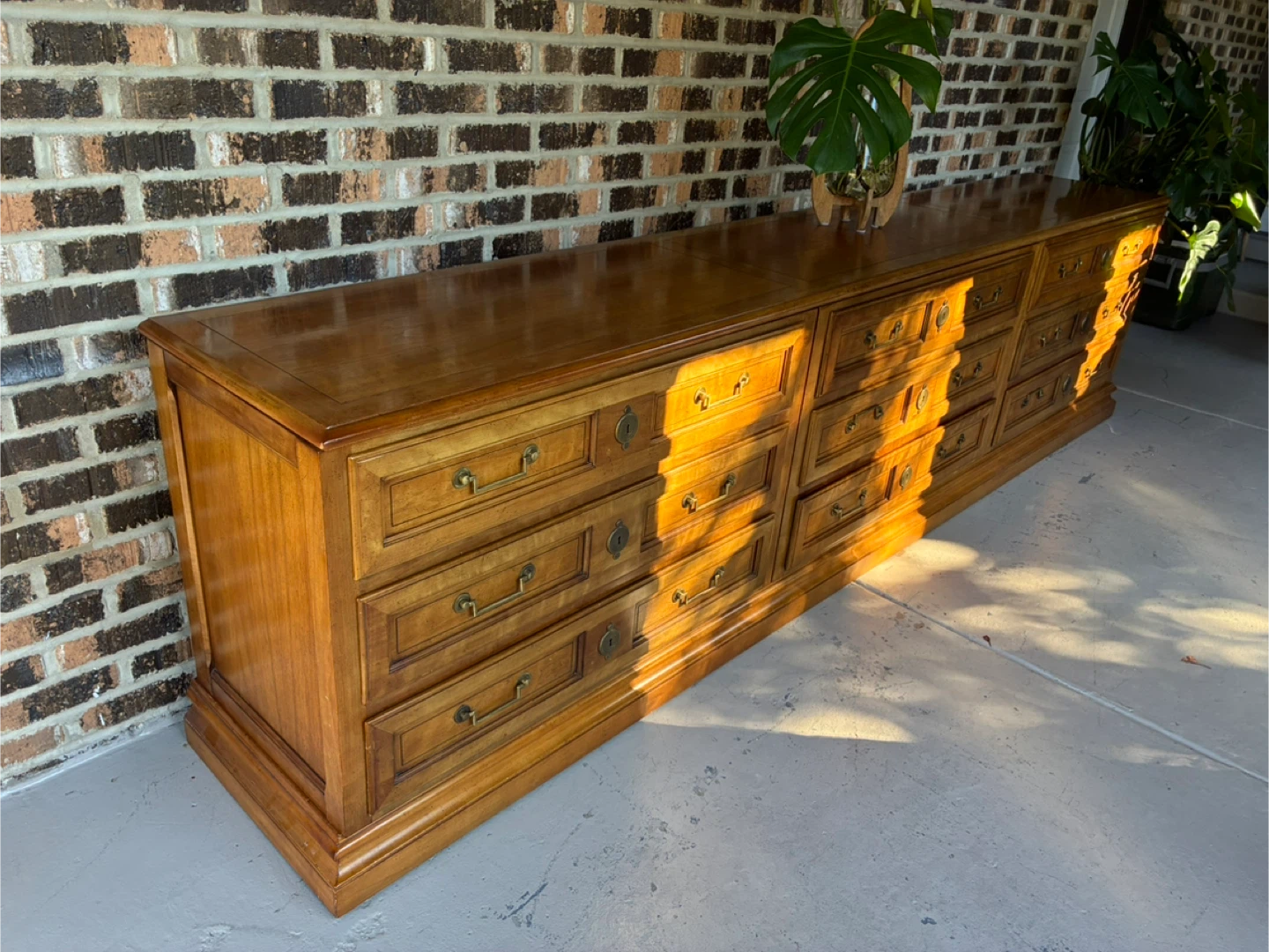 MCM Baker 10 ft Long Campaign Credenza - photo 5