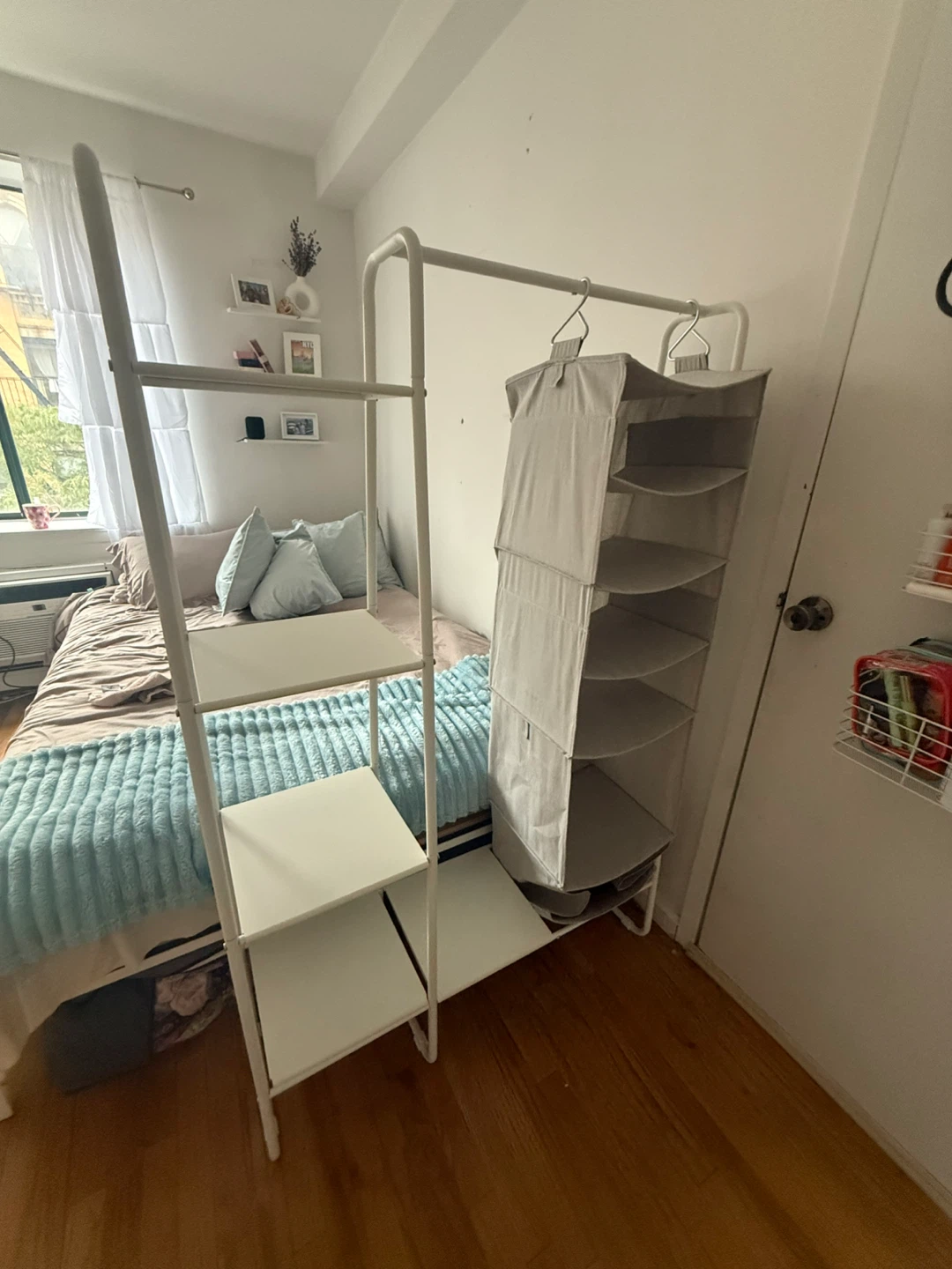 SunnyPoint Freestanding Clothes Rack - Off White - photo 3