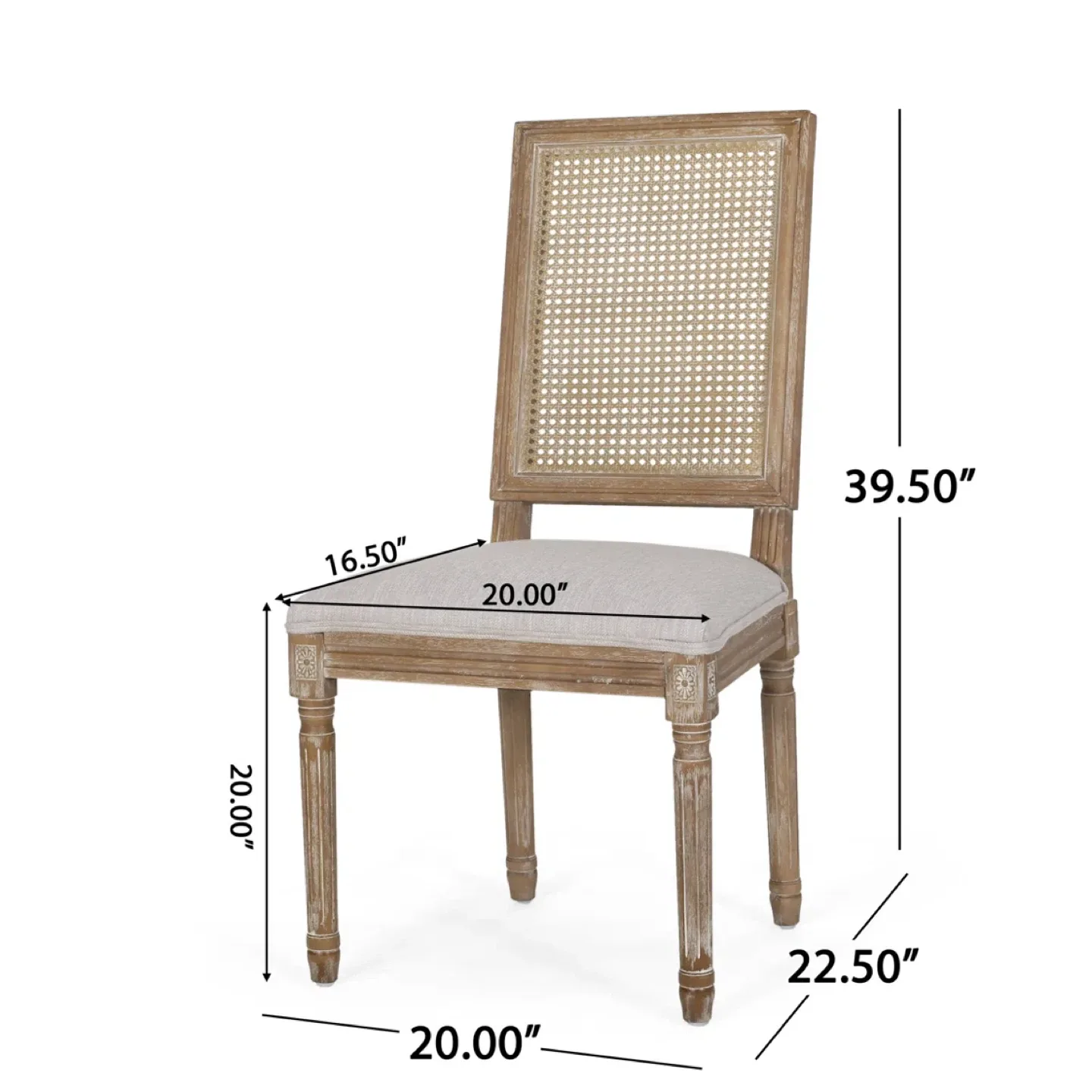 BRAND NEW: Upholstered Solid Wood Dining Chairs image indicator(4)