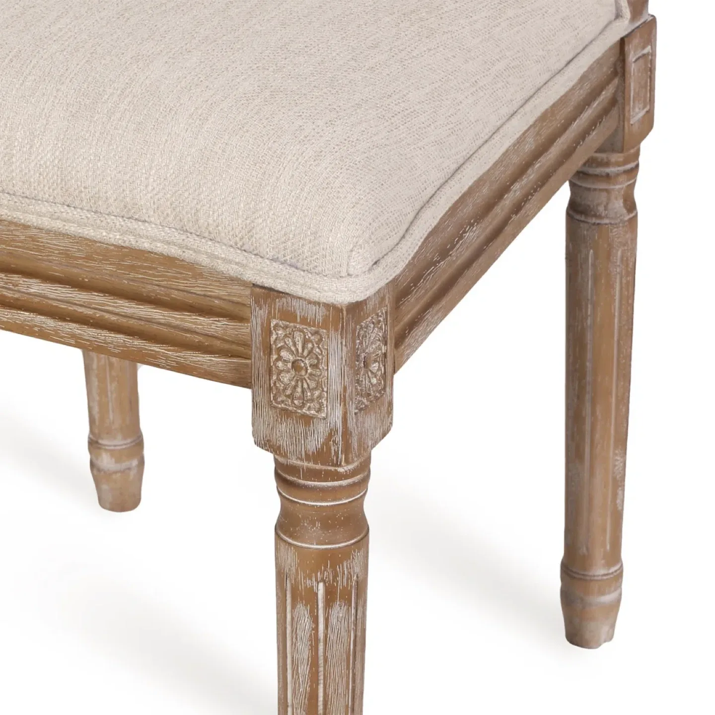 BRAND NEW: Upholstered Solid Wood Dining Chairs image indicator(5)