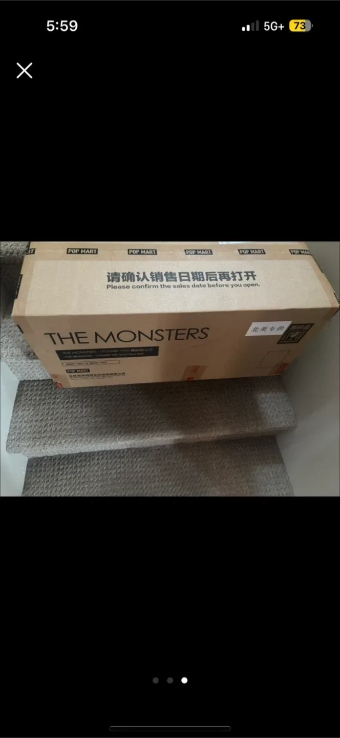 THE MONSTERS - I FOUND YOU Zimomo Labubu  (authentic, unopened) image indicator(5)