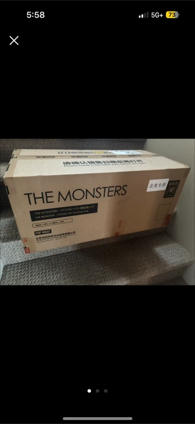 THE MONSTERS - I FOUND YOU Zimomo Labubu  (authentic, unopened) image indicator(3)