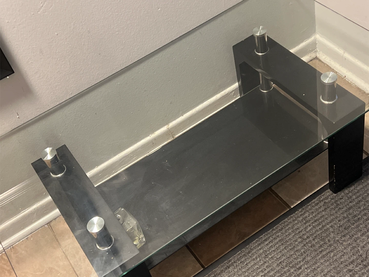 Glass Top Coffee Table - photo 2