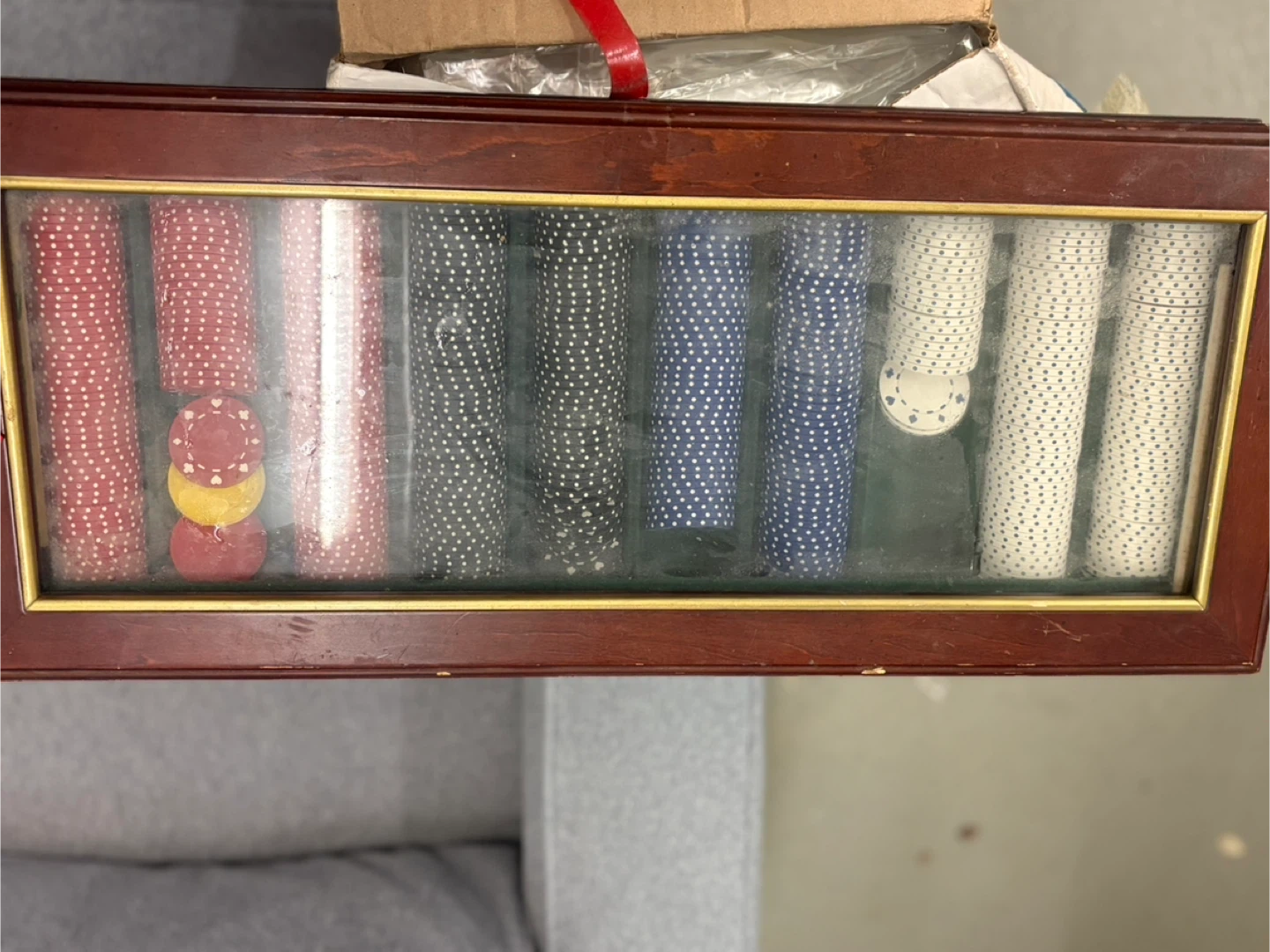 Poker Chip Set with Case