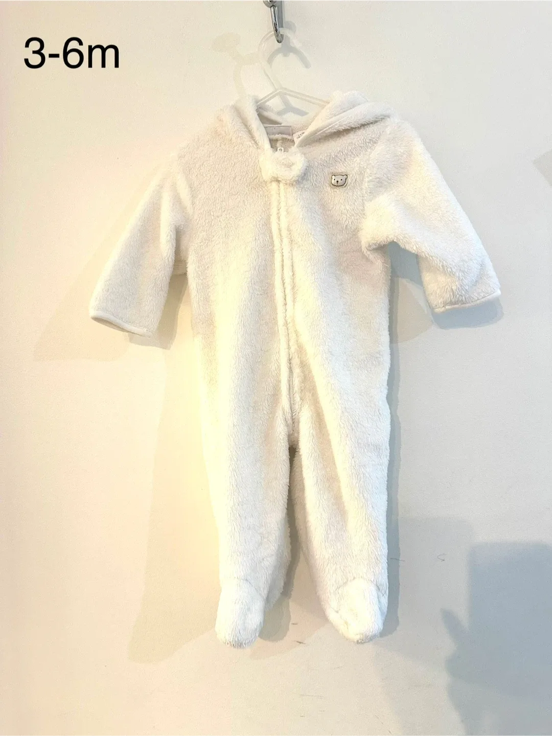 First Impressions Bear Onesie 3-6m image indicator(2)