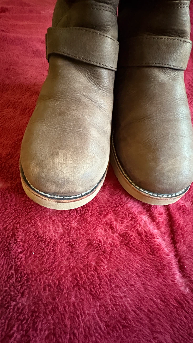 UGG Brown Leather Boots - photo 5