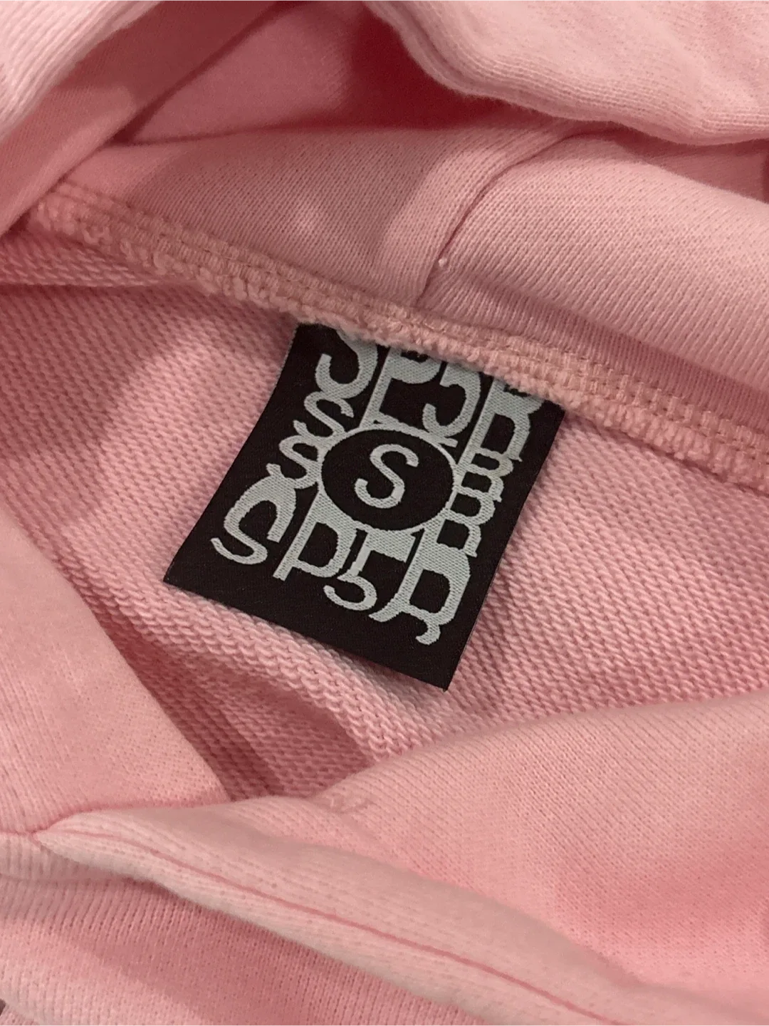 Pink SP5DER Hoodie - Size Small image indicator(3)