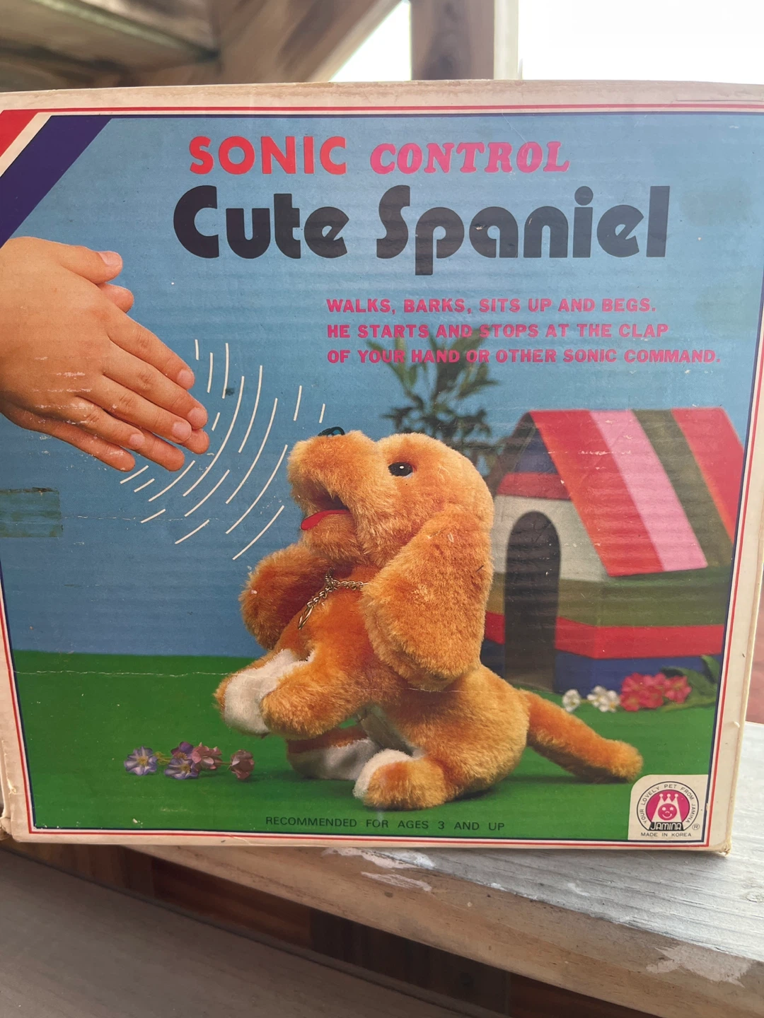 Sonic Control Cute Spaniel Toy