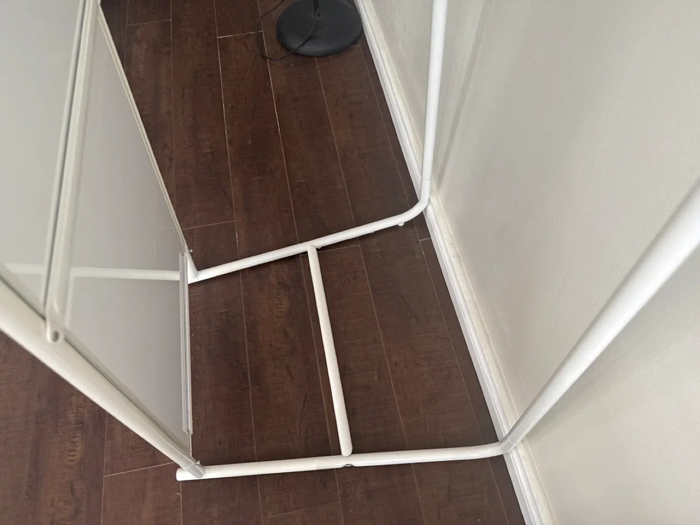 Moving out sale: Standing Mirror with Hooks image indicator(3)