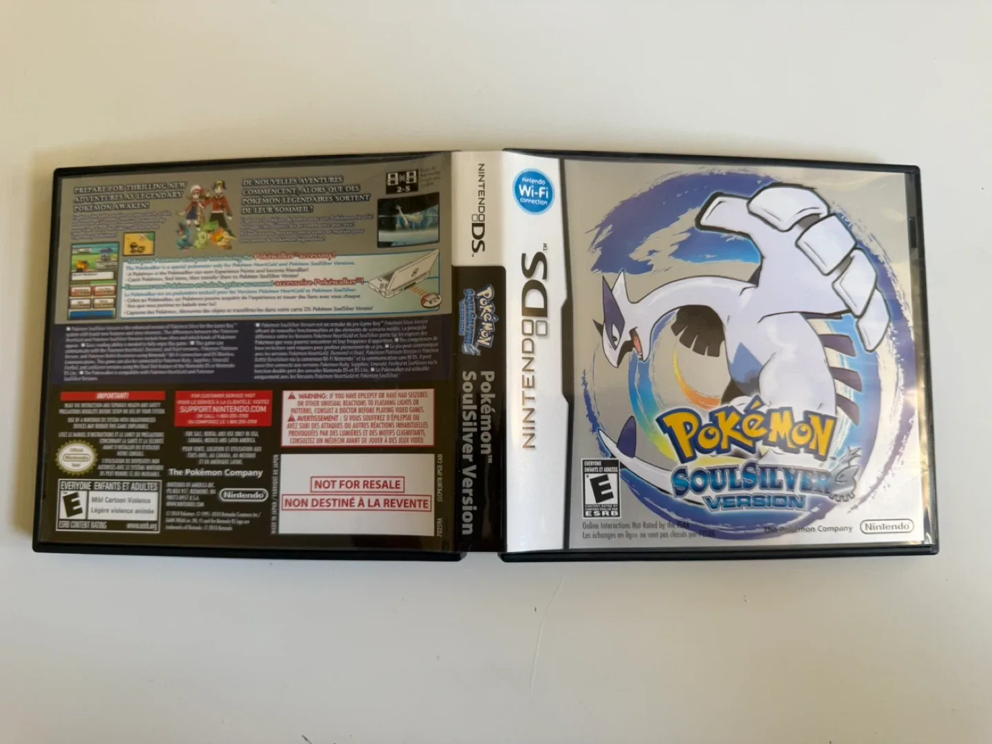 Pokemon SoulSilver Version Nintendo DS Game + Pokewalker image indicator(3)